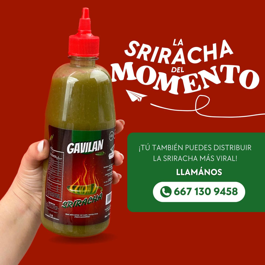 Sriracha verde (28oz)