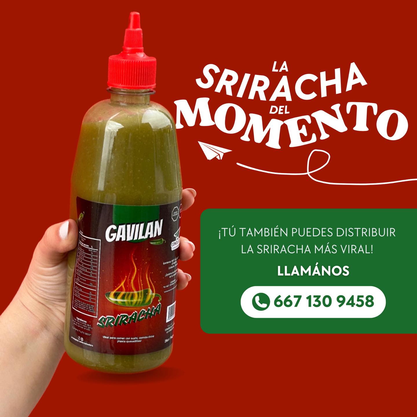 Sriracha verde (28oz)
